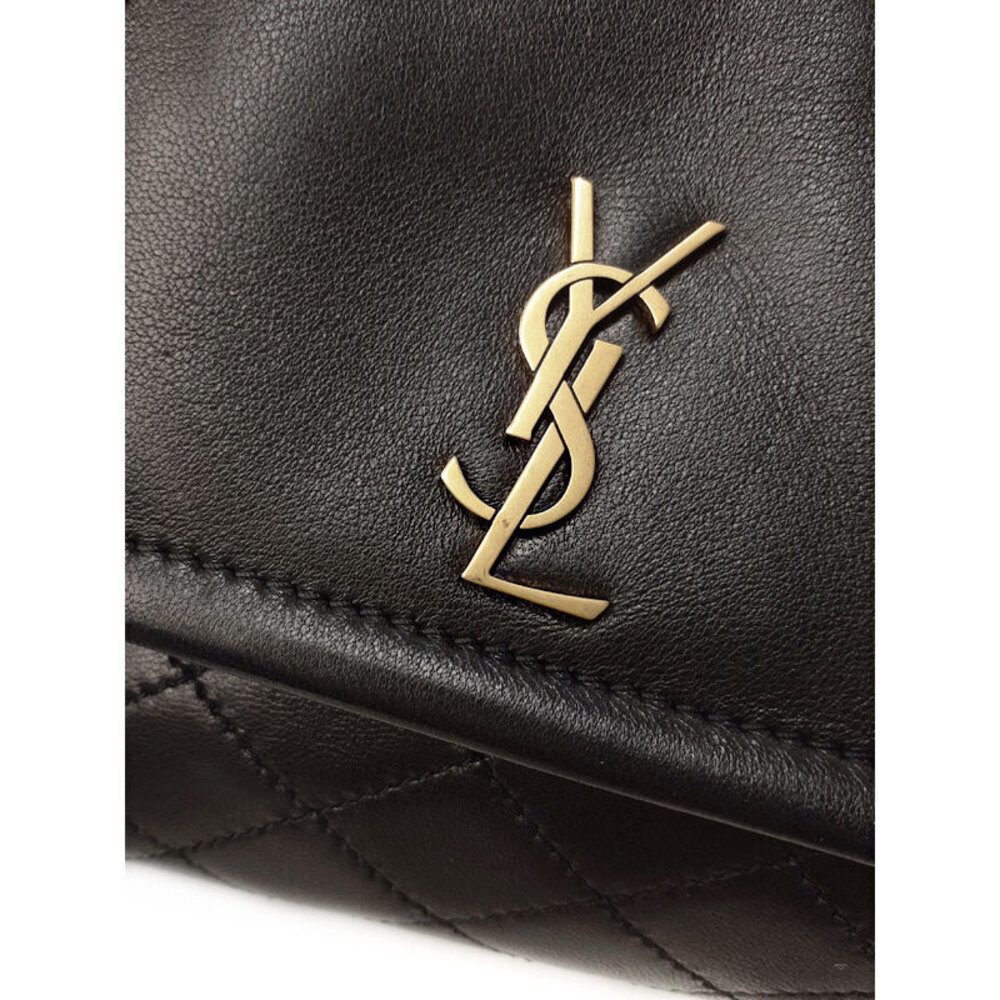 SAINT LAURENT Paris Saint Paris Monogram Noline Chain Shoulder Bag - Picture 9 of 9
